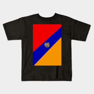 Flag of Armenia Kids T-Shirt